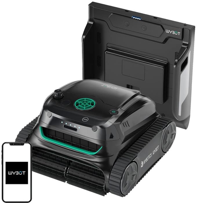 Wybot S2 Pro Draadloze Zwembadreinigingsrobot Voor Zwembad