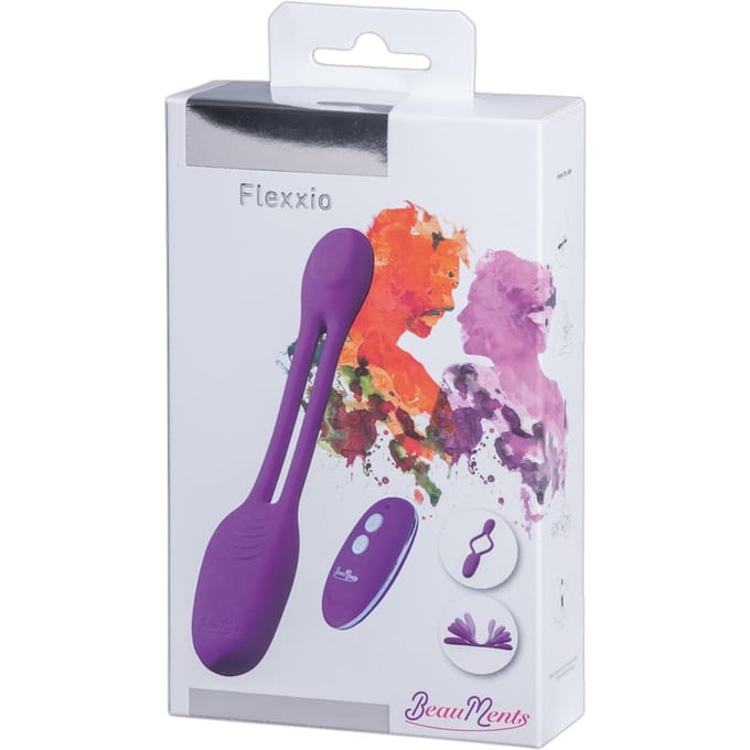 BeauMents Flexxio Purple Koppel Vibrator - Paars