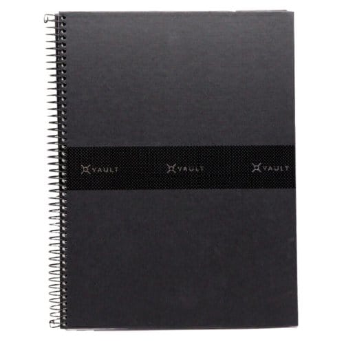 Vault by ancor - schrift spiraal hardcover a5, gelinieerd