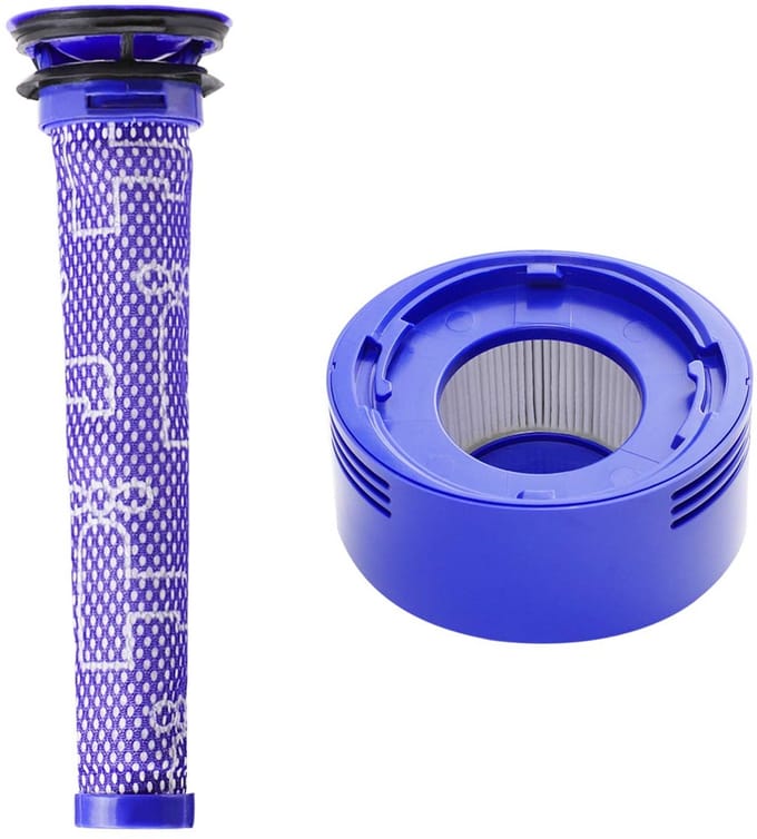 Voorfilter en nafilter Geschikt voor Dyson V8 stofzuiger 2 delen