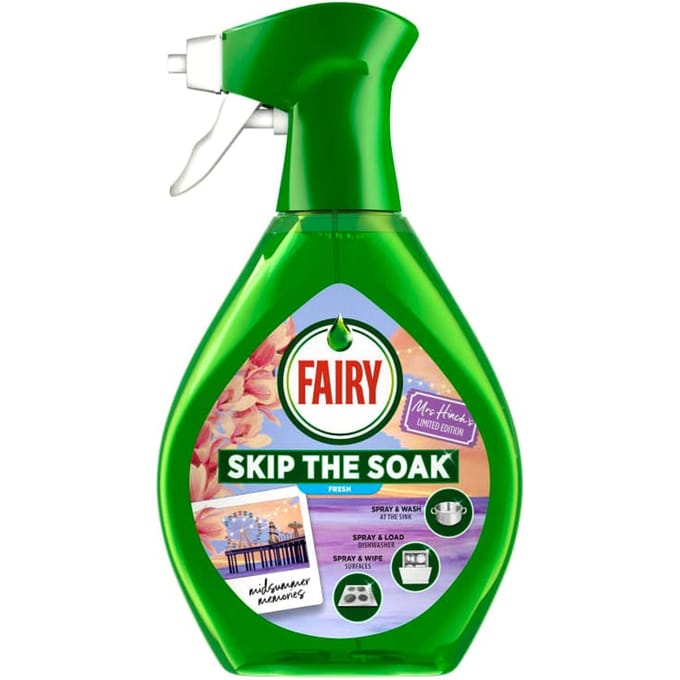 Fairy Skip The Soak Fresh Midsummer Breeze Keuken Ontvetter Power Spray - 650 ml