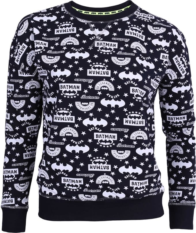 BATMAN DC COMICS - zwart sweatshirt