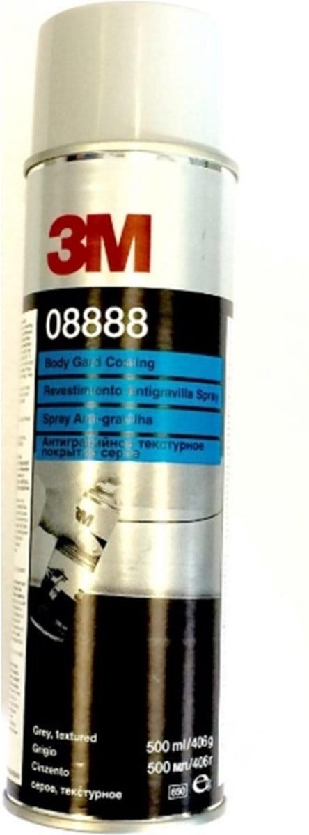 3M - Steenslagbeschermingscoating 0,5 l grijs