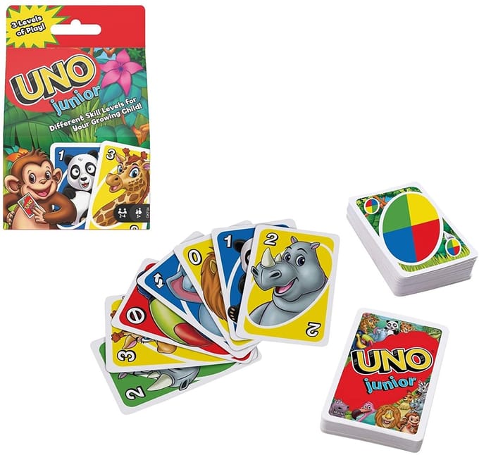 Mattel UNO Junior Bord- & kaartspellen Gezelschapspellen