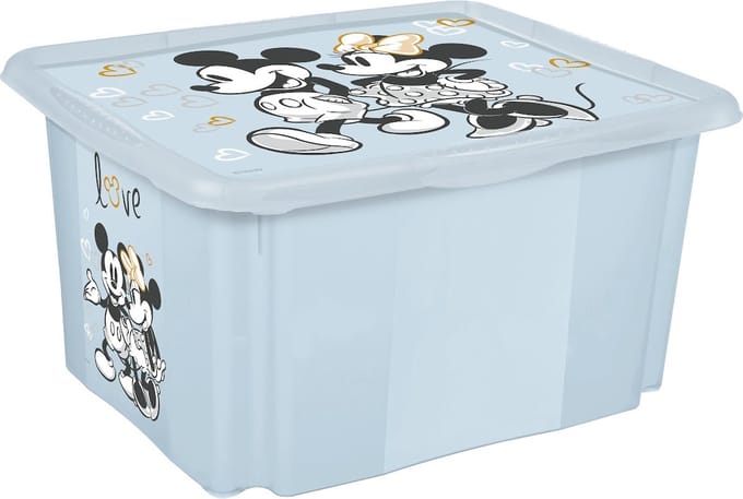Keeeper Mickey Mouse Blauw 45L Opbergbox
