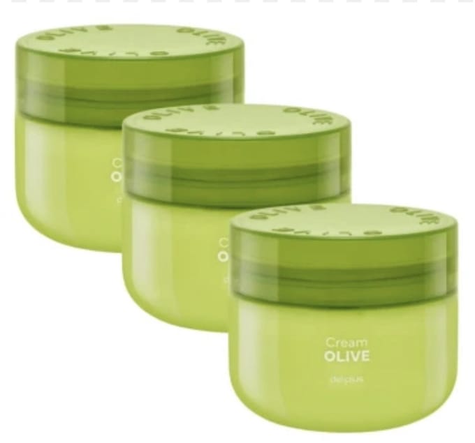 Deliplus Cream Oliva (Olive) 300ml - 3 PACK uit Spanje