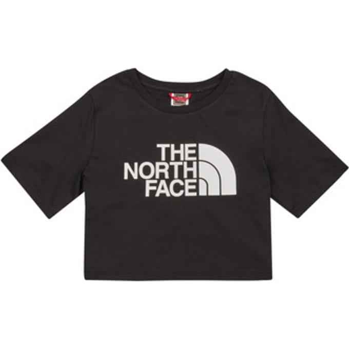 The North Face  T-shirt Korte Mouw Girls S/S Crop Easy Tee