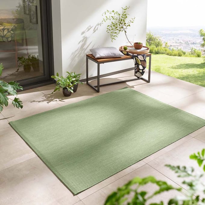 Buitenkleed - Elara groen 200x280