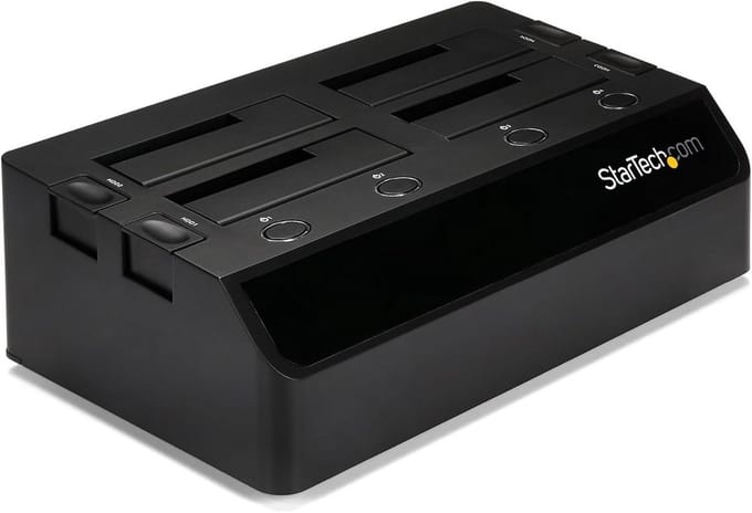 4-Bay Harde Schijf Dockingstation USB 3.0 SATA III SSD HDD Cooler