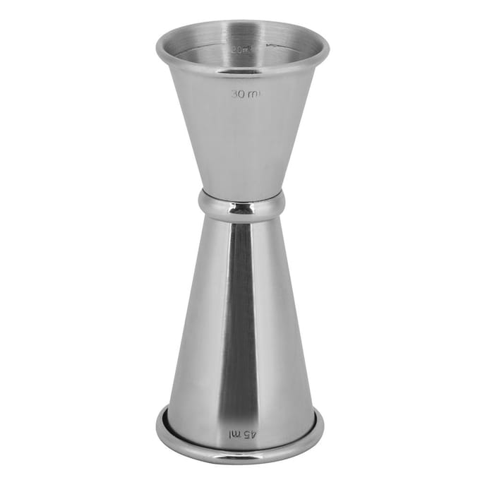 30 45ml Roestvrijstalen Wijn Cocktail Shaker Dubbele Jigger Bartending Meetinstrument Bar Accessoires gray