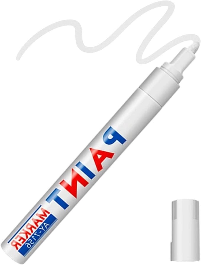 Gouden Verfstift - Permanente Marker - DIY Knutselen - Waterdichte Inkt - 145 cm - Goud