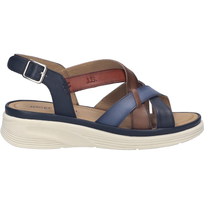 JOSEF SEIBEL Dames Sandaal Sevran 07 in blauw