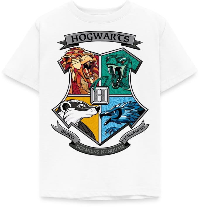 Harry Potter Hogwarts Logo T-Shirt Kinderen