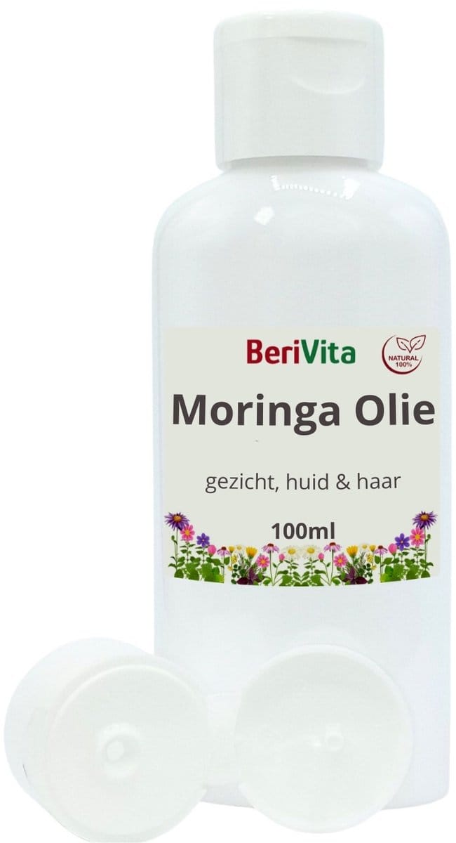 Moringa Olie Puur 100ml - Huidolie en Haarolie