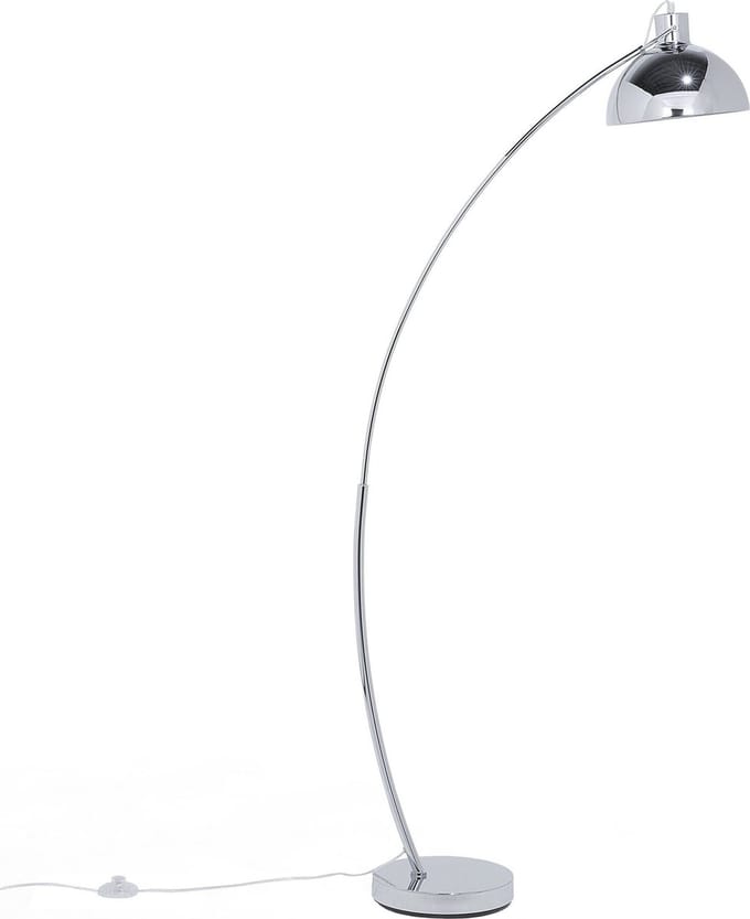 DINTEL - Staande lamp - Zilver - Metaal
