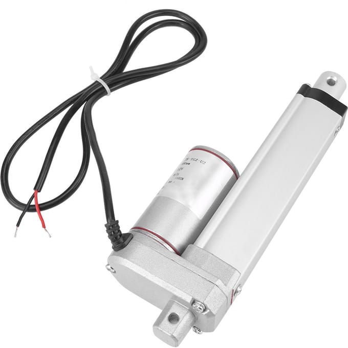 DC 12V Lineaire Actuator 140KG Max Hefslag Elektromotor voor Medisch Auto 100mm