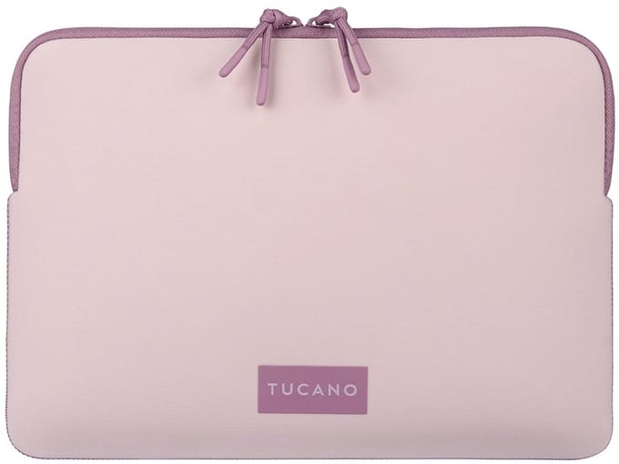 Tucano One Sleeve MacBook Neo 13 – Waterbestendig – Extra Compartiment voor Notebook – Uitgerust met Krasbescherming - Roze