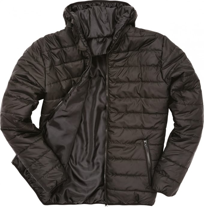 Result Soft Padded Jacket RT233 - Black/Black - XS