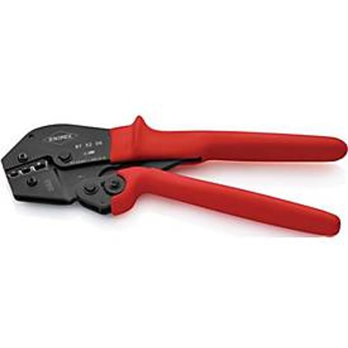 Knipex 97 52 04 Krimptang Ongeïsoleerde, open connectoren 0.1 tot 2.5 mm²