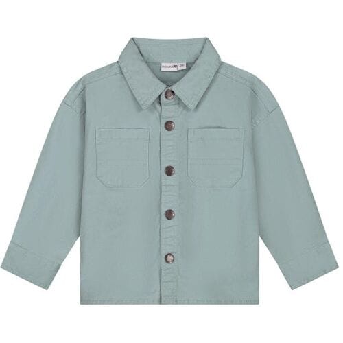 Prénatal peuter blouse Light Green Grey 104 heren