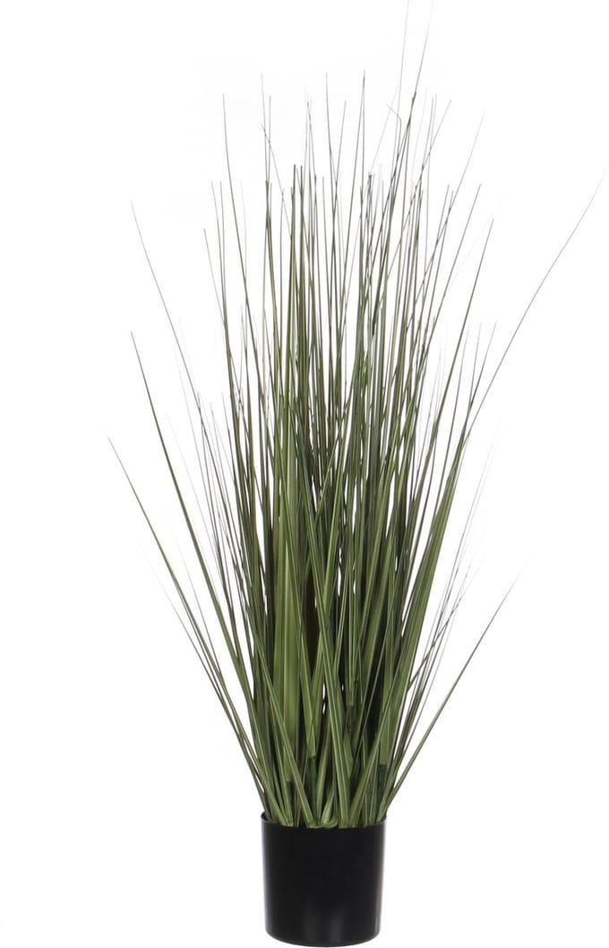 Mica Decorations Gras Kunstplant - H92 x Ø35 cm - Groen