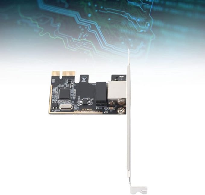 Allecto - PCIe Netwerkadapter - Ethernet Adapter - 10/100/1000 Mbps