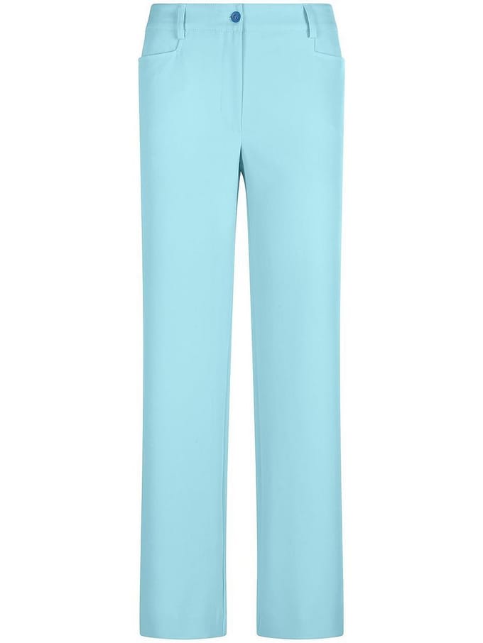 Comfort Fit-broek Van Peter Hahn blauw