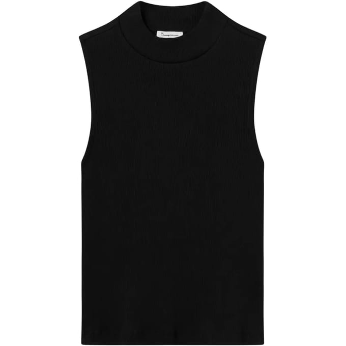Damestanktop met hoge hals KnowledgeCotton Apparel