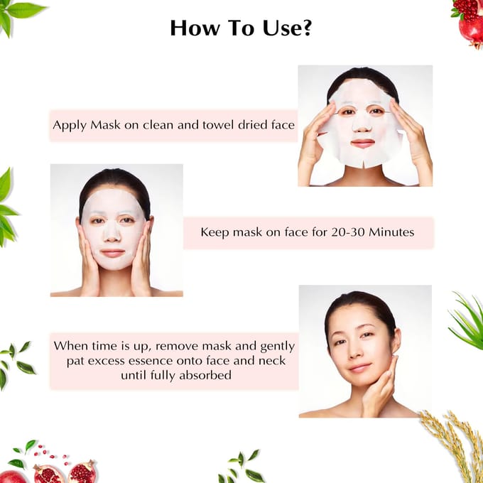 Tonymoly I'M Real Sheet Mask Set (Verpakking van 7) brown