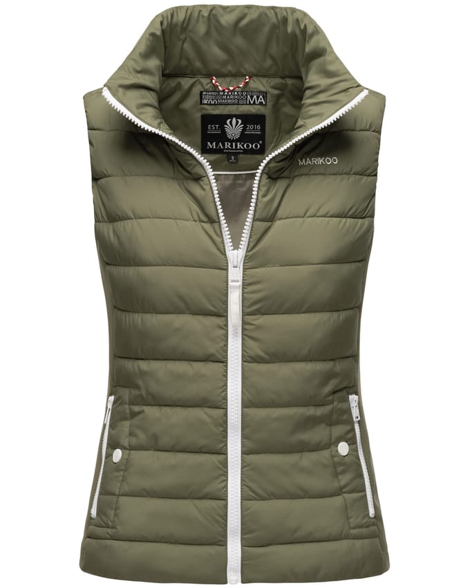 Marikoo Reimii dames bodywarmer – zacht, licht & vrouwelijk model