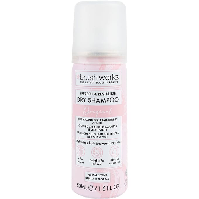 brushworks Refresh &amp; Revitalise Dry Shampoo 50 ml