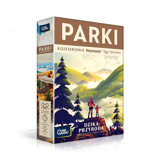 Parken. Wildernis Uitbreiding. Bordspel. Albi