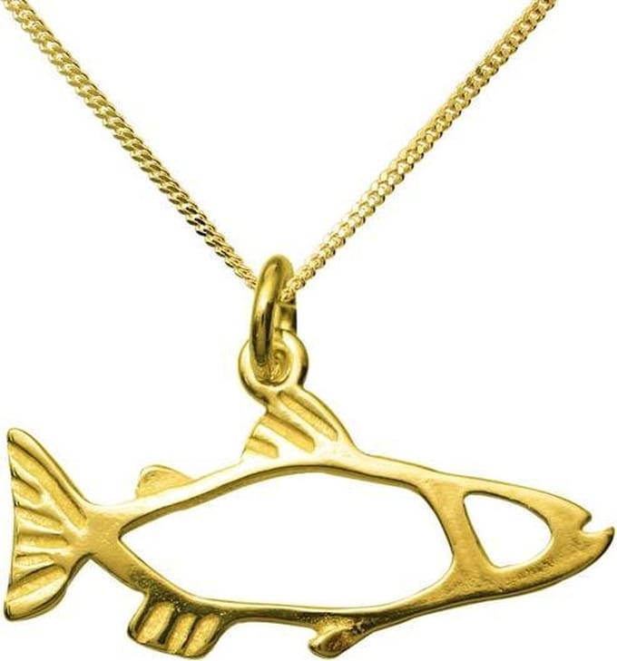 AuBor ®. Hanger. Goud. De zalm.