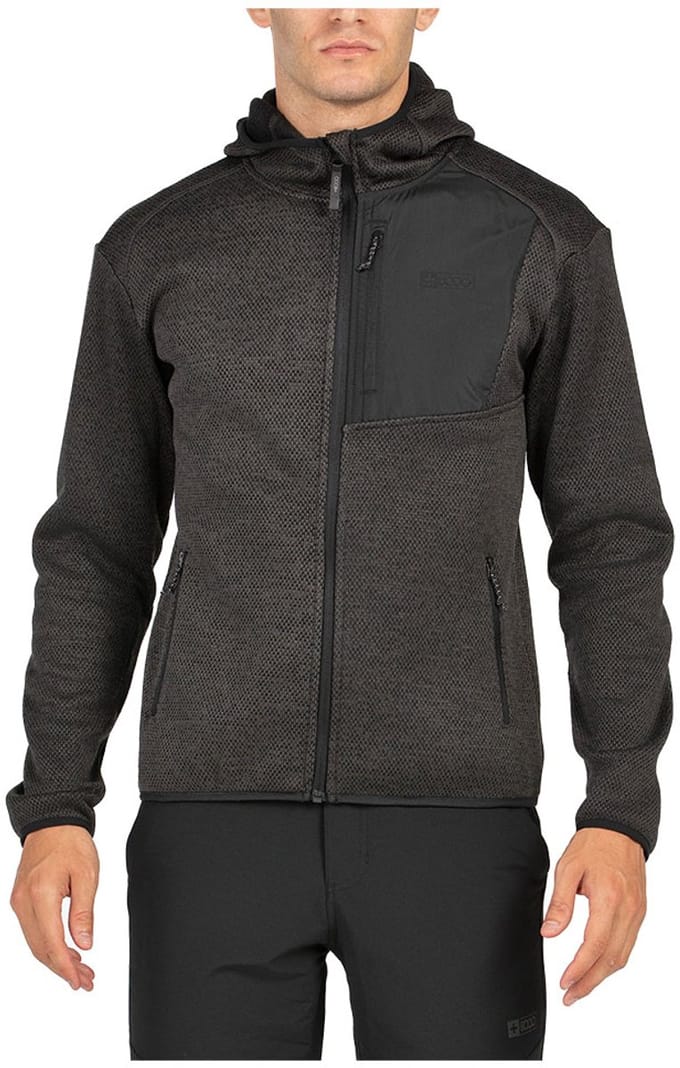 +8000 Quanti Fleece Met Volledige Rits Grijs S Man
