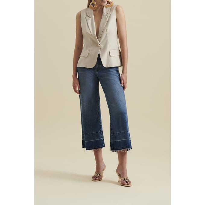 Anne Fontaine Erle Sand Taglia: 44 | Gilet Outlet | Donna | Marrone