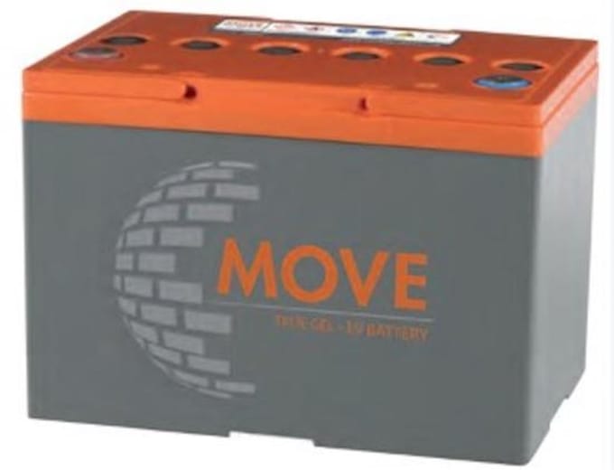 Move - Scootmobiel accu MTG 60-12 - GEL accu - per stuk