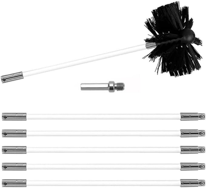 CLGP® Schoorsteenveegset - Schoorsteenveger - Schoorsteenborstel 150mm