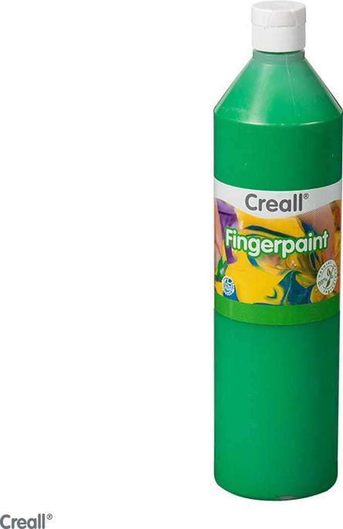 Vingerverf Creall 750ml *GROEN* PRESERVATIVE FREE