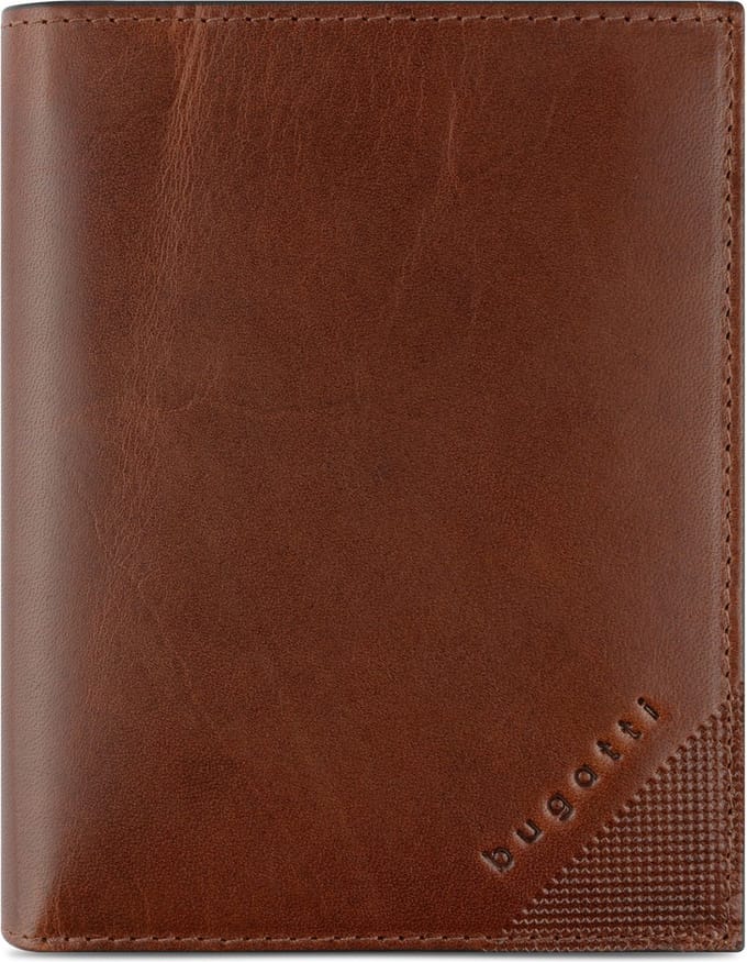 Bugatti Nobile Portemonnee Leer 10.5 cm - Jongens - Staand formaat - cognac