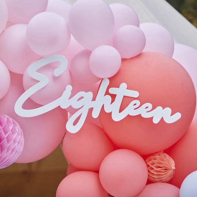 Ginger Ray - Ginger Ray - Bord Eighteen - DIY Ballonboog