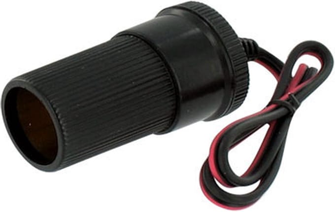 Inbouw contactdoos 12/ 24 Volt