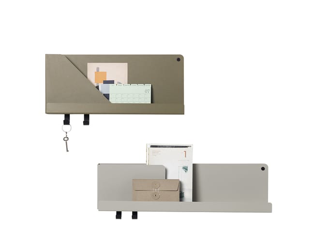 Muuto - Folded rek - 51 x 22 cm - grijs - 4 - 6 Wochen