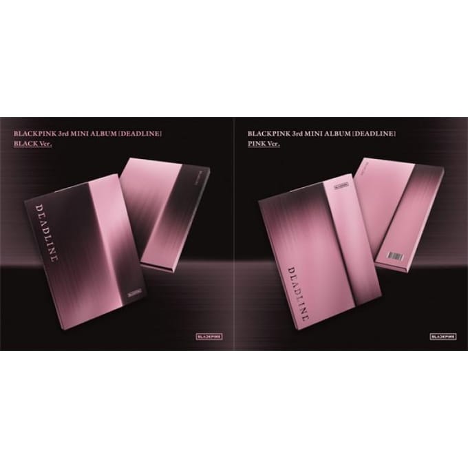 BLACKPINK 3ème MINI ALBUM [DEADLINE] Set