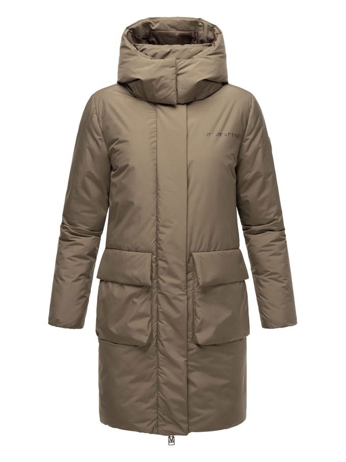Marikoo dames winterjas met magneetsluiting – model Nanami
