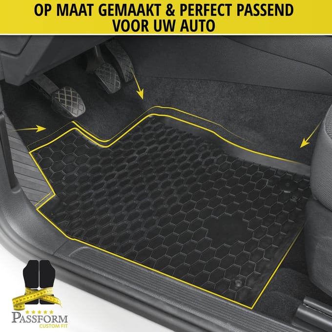 Walser DirtGuard rubberen voetmatten geschikt voor Honda CR-V III 06/2006-Vandaag