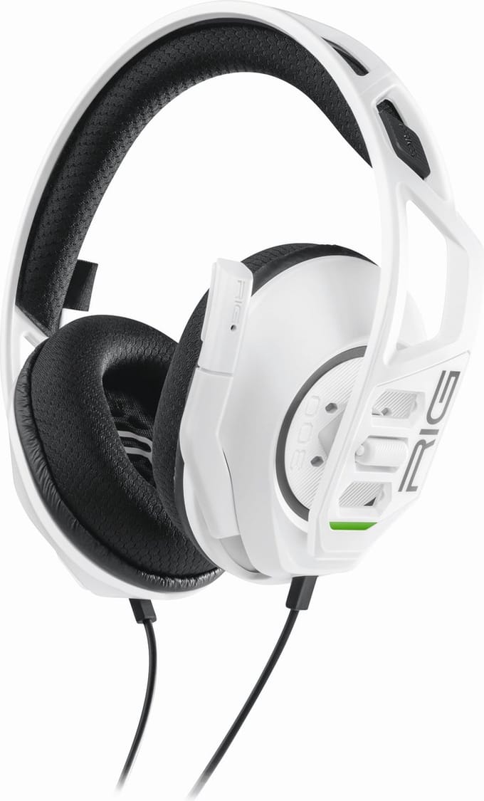 NACON Rig Headphones 300 Pro HX - White - Wired Headset - Microsoft Xbox One