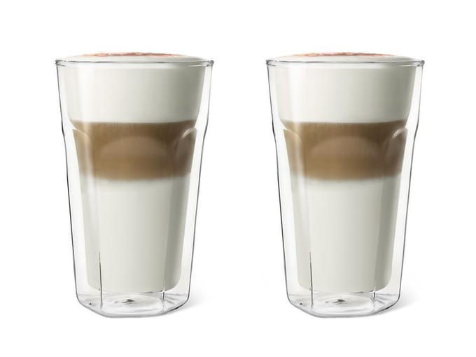 Leopold Vienna - Dubbelwandige latte macchiato glazen 280ml (set van twee stuks)