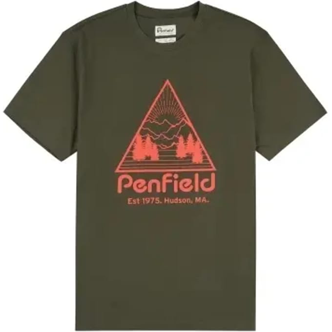 T-shirt Penfield Triangle Mountain Graphic