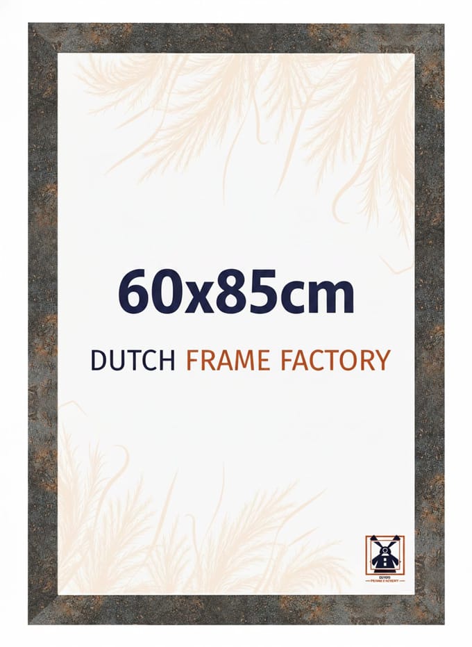Fotolijst 60x85 cm - MDF - Geoxideerd Metaal - Benno
