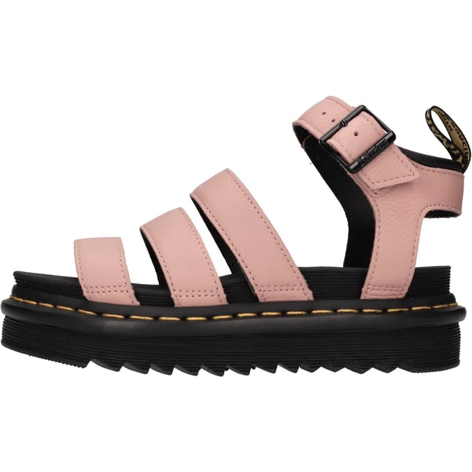 Sandalen met sleehak Dr. Martens BLAIRE PEACH BEIGE PISA